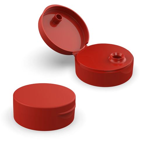 Cylindrical flip-top cap 38/400 (#736)